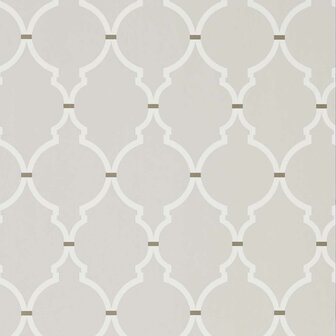 Sanderson Watergarden Empire Trellis Silver Calico 216335