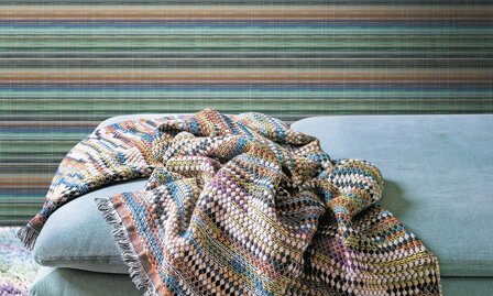 Missoni Home Wallcoverings Riga Multicolor Horizontal 