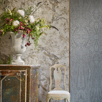 Zoffany Cotswolds Manor Chintz Blue Stone 313014