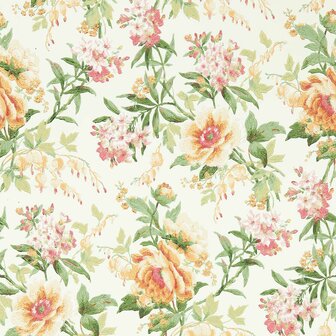 Sanderson One Sixty Olivia Botanical Green/ Orange  217038 