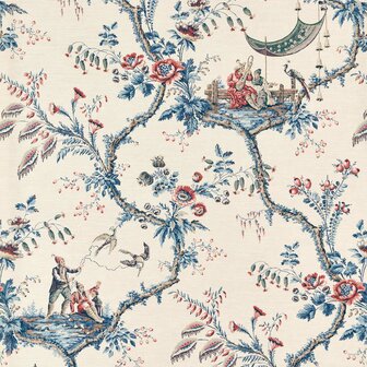 Zoffany Arcadian Thames Emperor&#039;s Musician Indigo 313050