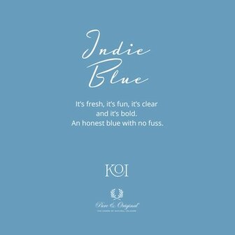 Pure &amp; Original krijtverf Indie Blue