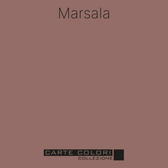 Carte Colori Elegante krijtverf Marsala