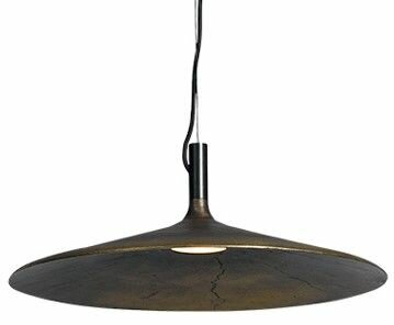 Frezoli Lighting hanglamp Fluente Donker messing L.349.1.960