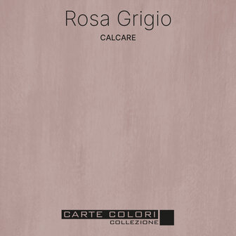 Carte Colori Calcare Kalkverf Rosa Grigio