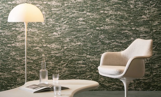 Arte Les Thermes Orizzonte  wallcovering via di Alma