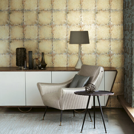 Zoffany Quartz Lustre Tile behang