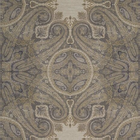 Zoffany Cotswolds Manor Elswick Paisley Blue Amber 312645