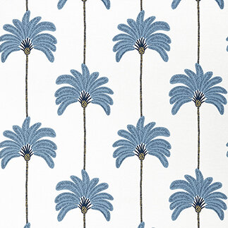 Thibaut Palm Grove Sunset Boulevard Blue T13944