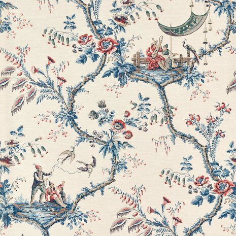 Zoffany Arcadian Thames Emperor's Musician Indigo 313050