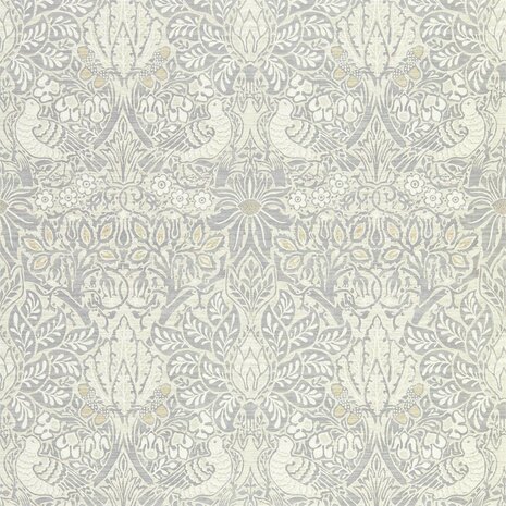 Morris & Co Pure Morris North Wallpapers Pure Dove & Rose Cloud Grey 216520