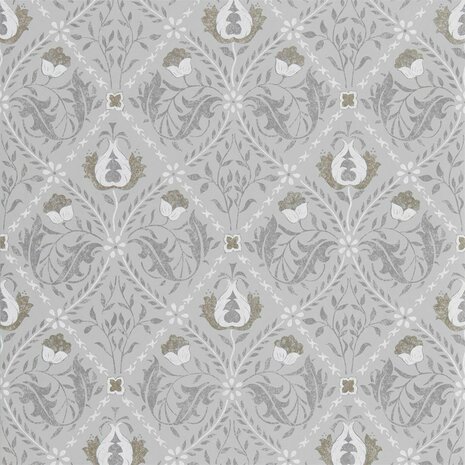 Morris & Co Pure Morris North Wallpapers Pure Trellis Lightish Grey 216528