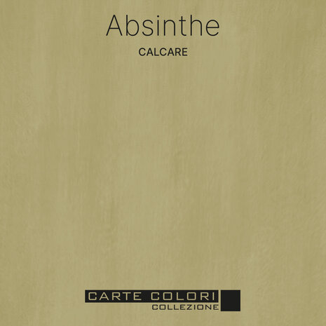 Carte Colori Calcare Kalkverf Absinthe