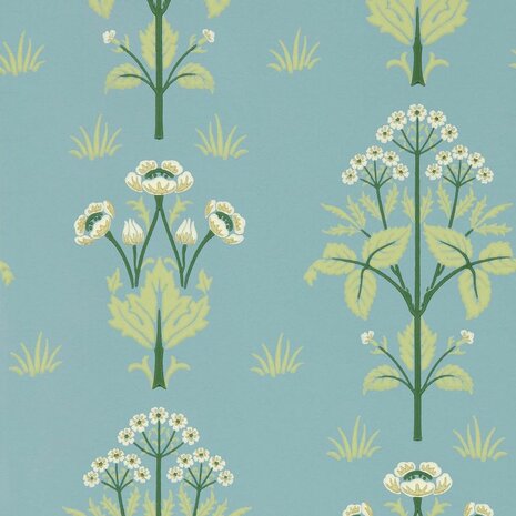 Morris & Co Morris and Friends Meadow Sweet Mineral Blue 217367