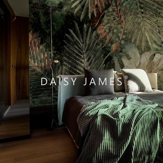 The Viridity Green Wallpaper Daisy James  Wallpaper The Viridity Gree –  Selected Wallpapers & Interiors